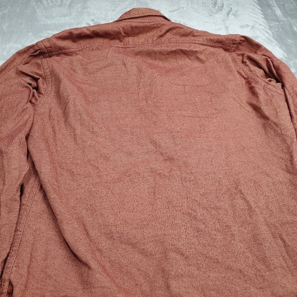 Grizzly Long Sleeve Shirt. Rust Orange. Size Large Excellent Used Condition - Picture 11 of 11
